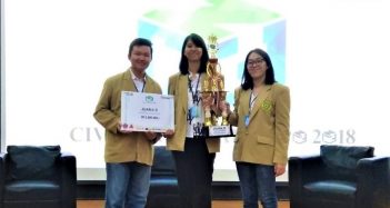 Juara 2 Lomba Estimasi Biaya Proyek Civil National Expo 2018